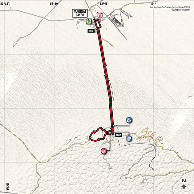 Stage 1 map